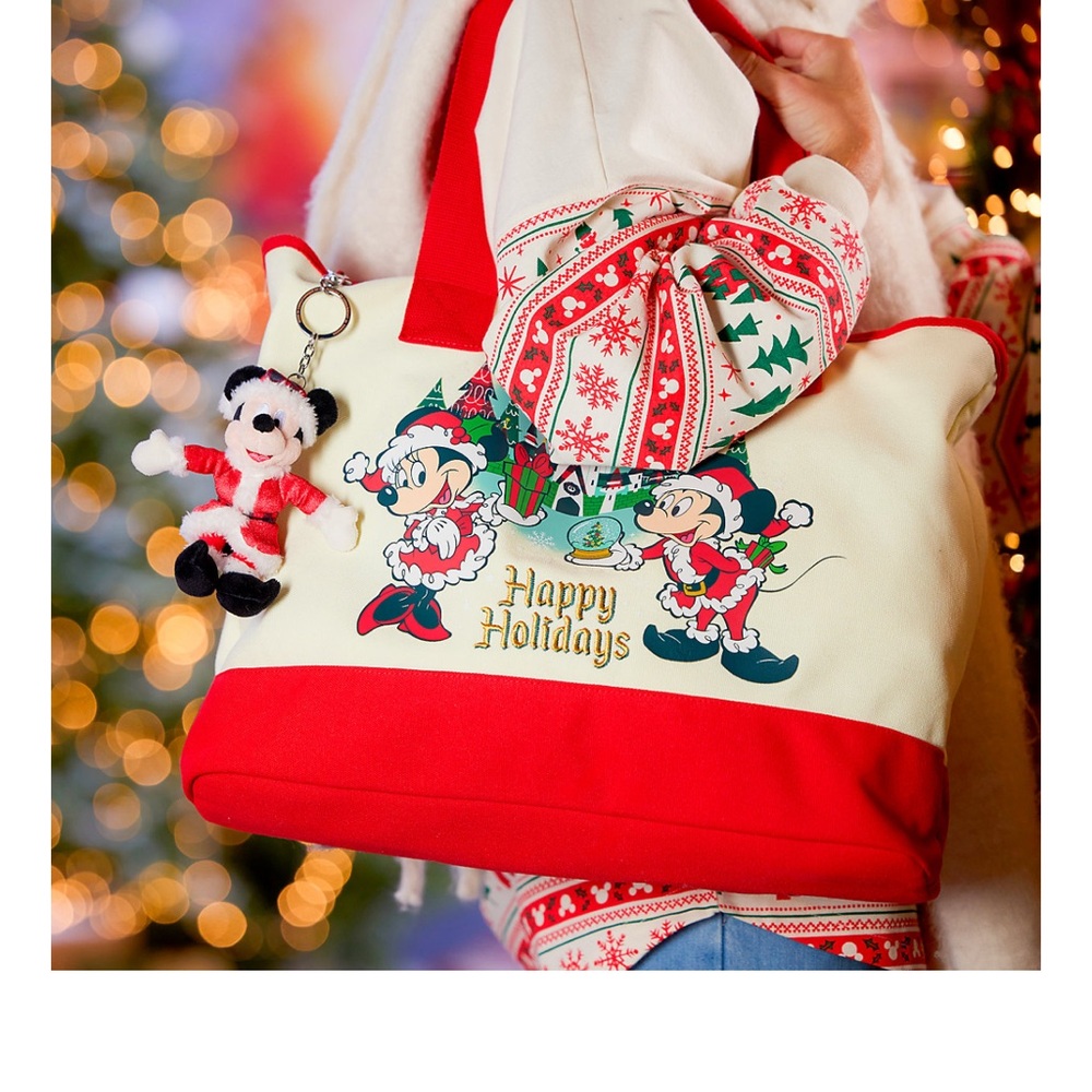 Disney Holiday Tote Bag